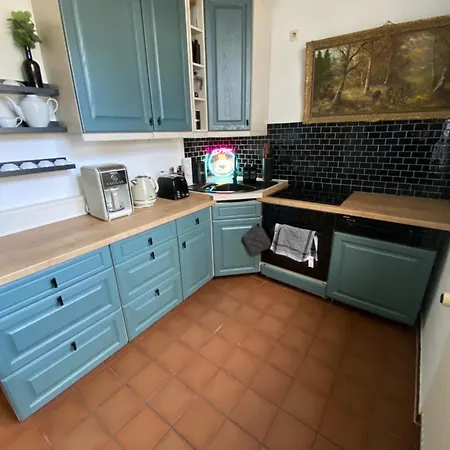 Daire Schloss - Mit Privatgarten, Fellnasen Willkommen! Nidda